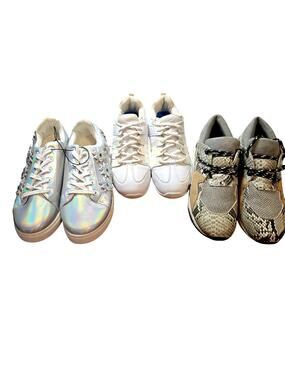 Bamboo + More Size 7 Tennis Sneaker Women's Lot of 3 Pairs Bulk Shoes Athletic